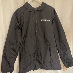 HUF Black Lightweight Shirt Jacket